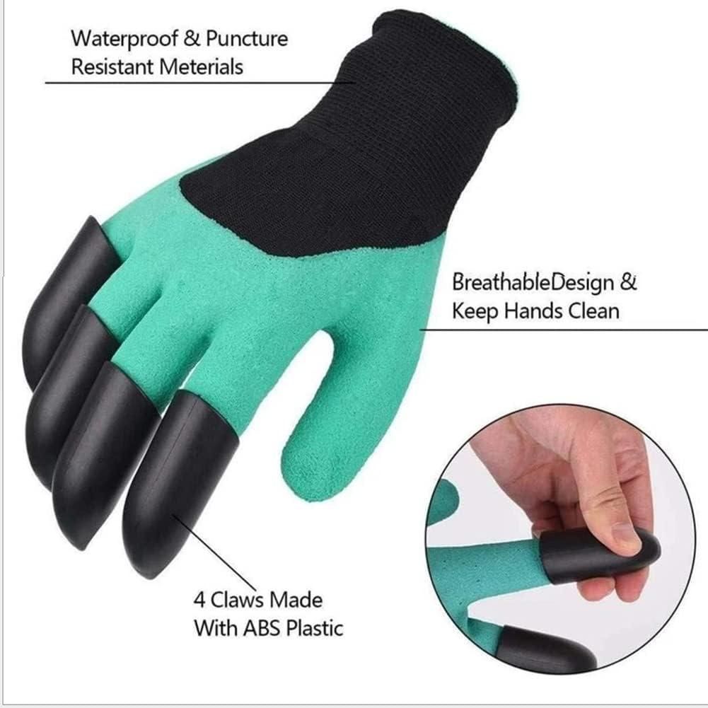 “Dig Smarter, Not Harder – Waterproof Claw Gloves